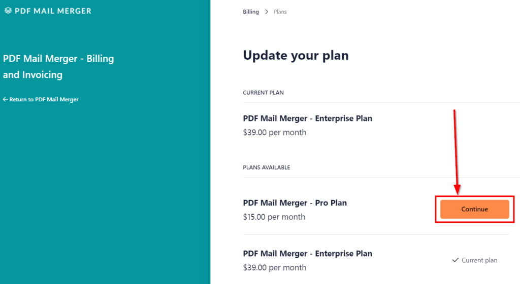 2020 12 30 11 53 36 Change plan PDF Mail Merger Billing