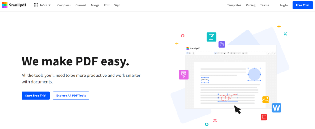 password-protected PDF file