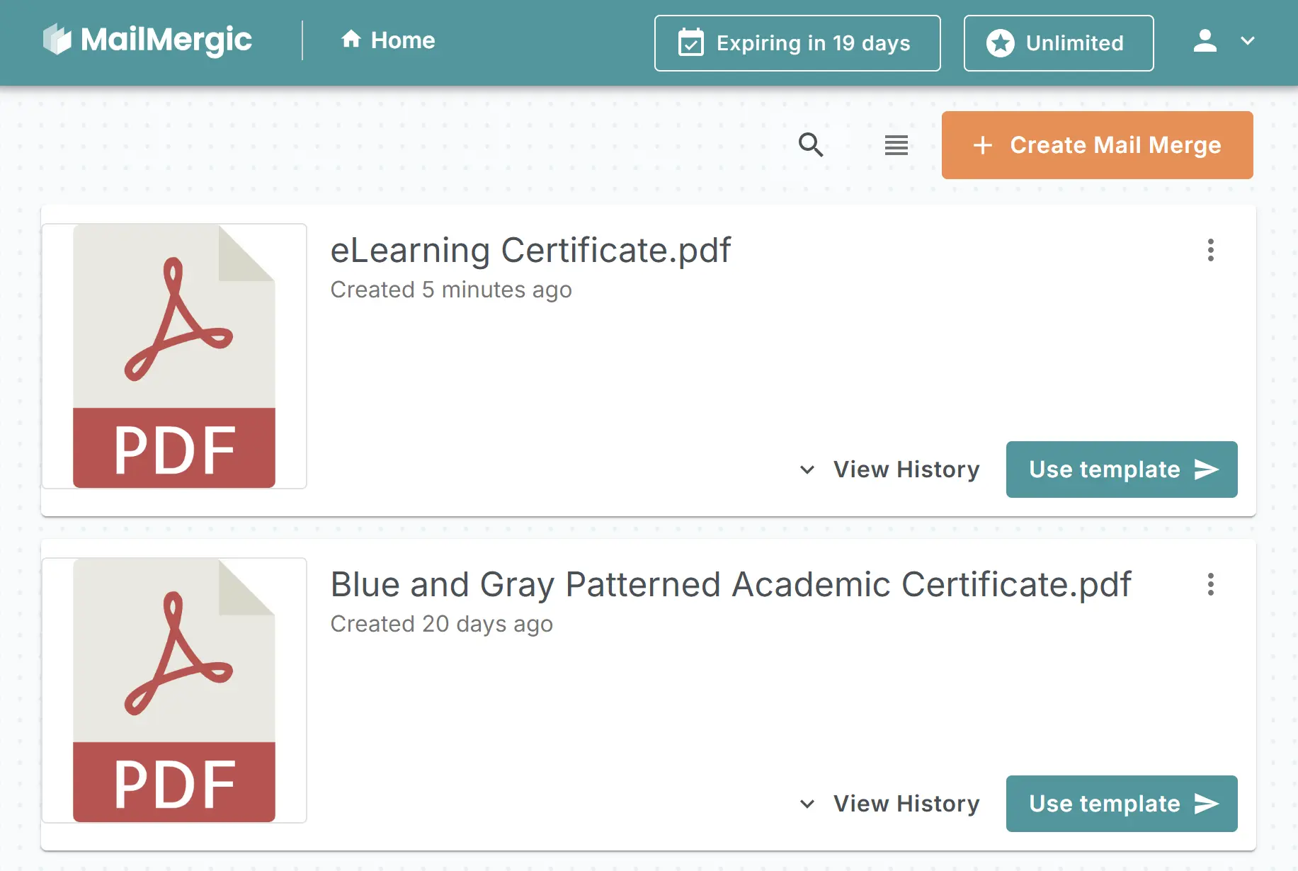 MailMergic Offline Screenshot 1